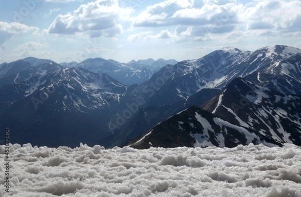 Obraz snow covered mountains