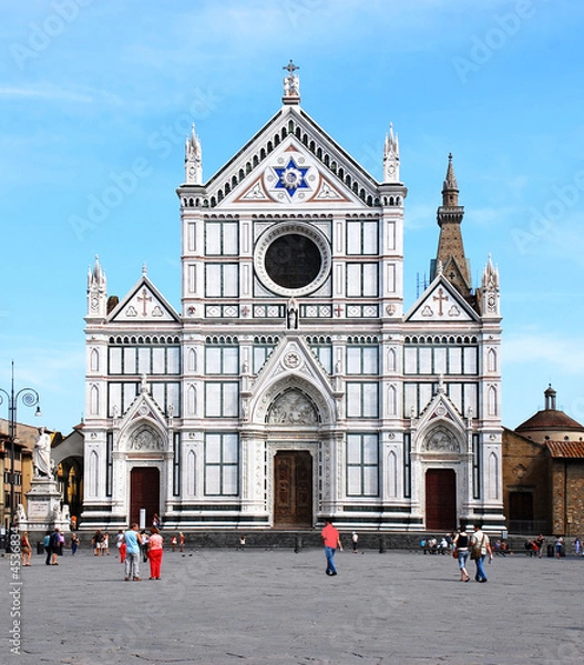 Obraz Cathedral Santa Croce in Florence Italy