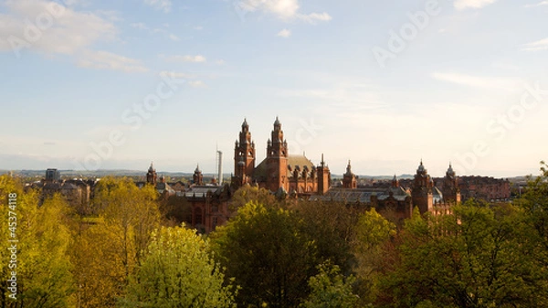 Fototapeta Kelvingrove Art Gallery and Museum