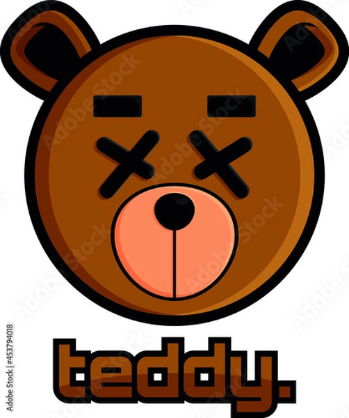 Obraz Teedy Logo mascot