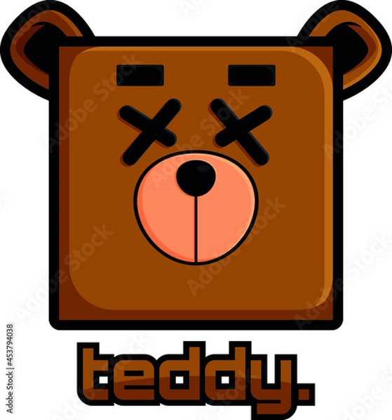 Obraz Teedy Logo mascot