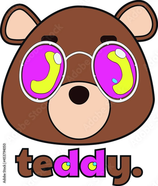 Obraz Teedy Logo mascot