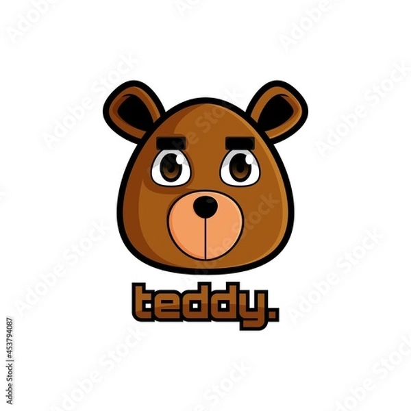 Obraz Teedy Logo mascot