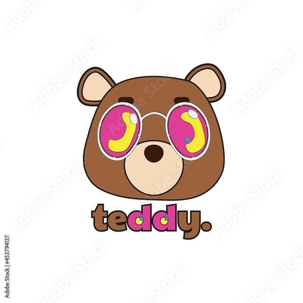 Obraz Teedy Logo mascot