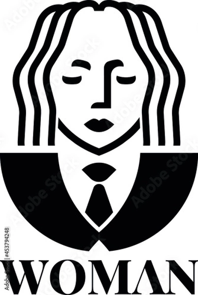 Obraz Woman Logo