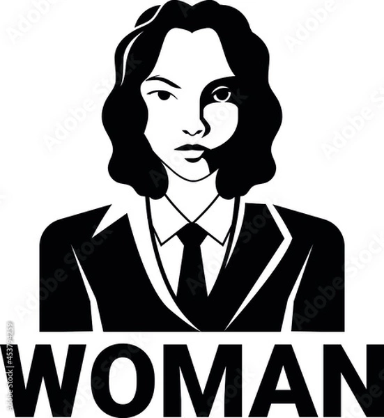 Obraz Woman Logo