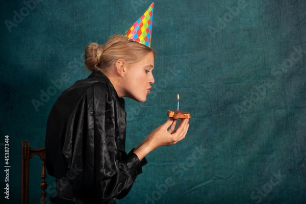 Obraz the poor birthday cake