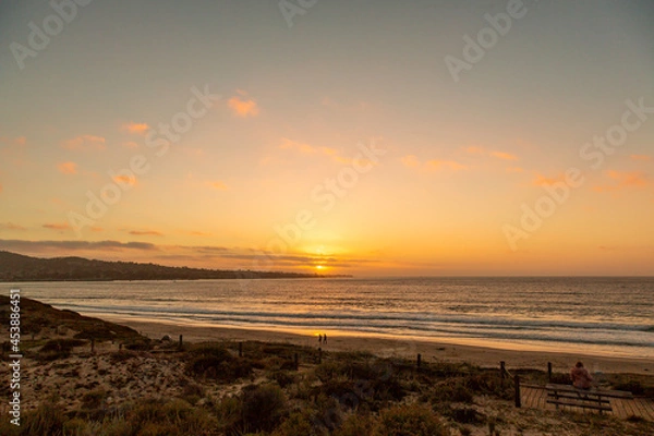 Obraz sunset at the beach