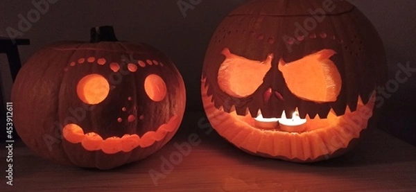 Obraz halloween jack o lantern