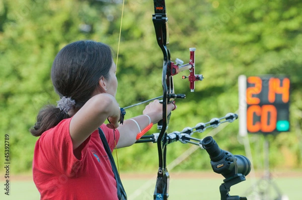 Obraz Bogenschützin