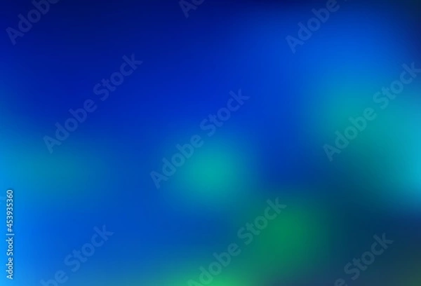 Obraz Light BLUE vector glossy bokeh pattern.