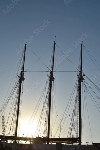 Fototapeta Velas de barco