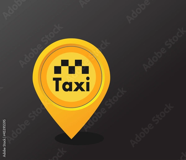 Fototapeta Taxi pointer