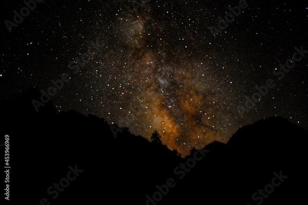 Obraz starry night sky