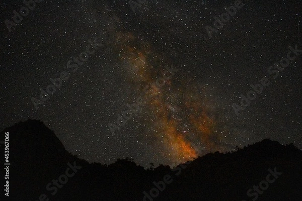 Obraz starry night sky