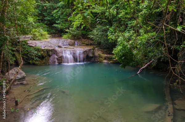 Fototapeta waterfall in the forest