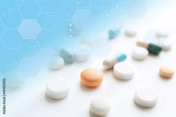 Fototapeta 医療コンセプト　医薬品