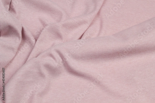 Fototapeta Texture of the fabric swirling in a whirlpool.  cloth background. Web article template. Long header banner format. Sale coupon. Visit card. Your information. Text space.