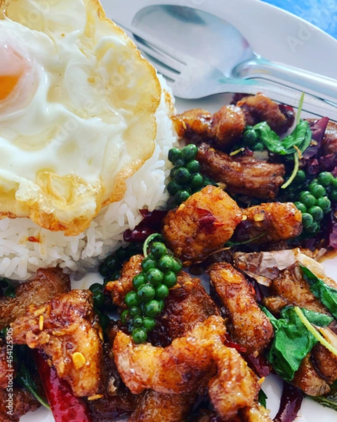 Obraz chicken wings with rice