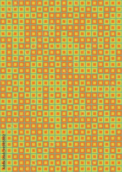 Fototapeta Abstract Geometric Pattern generative computational art illustration