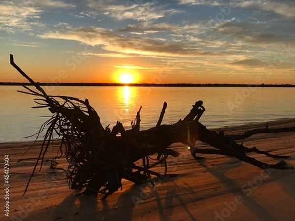 Obraz sunset on the beach