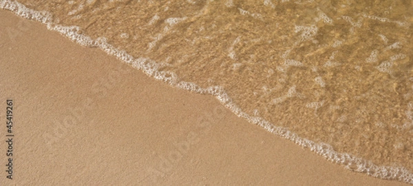 Obraz sand and wave background