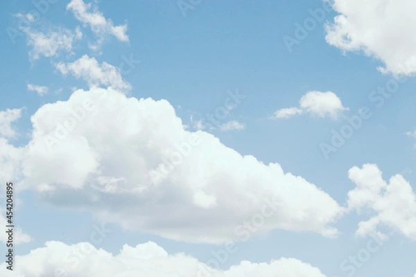 Obraz blue sky with clouds