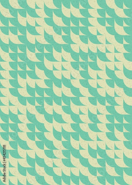 Fototapeta Abstract Geometric Pattern generative computational art illustration