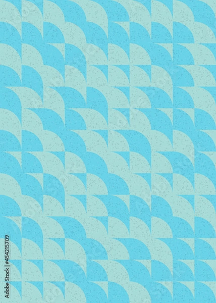 Fototapeta Abstract Geometric Pattern generative computational art illustration