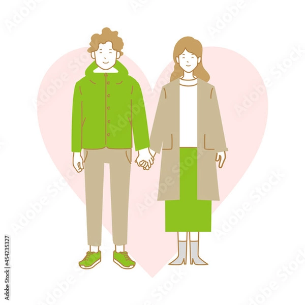 Obraz 恋人になったカップル