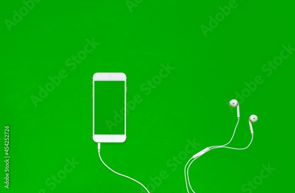 Obraz Smartphone with a blank screen