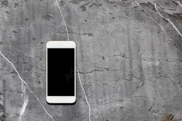 Obraz Smartphone with a blank screen