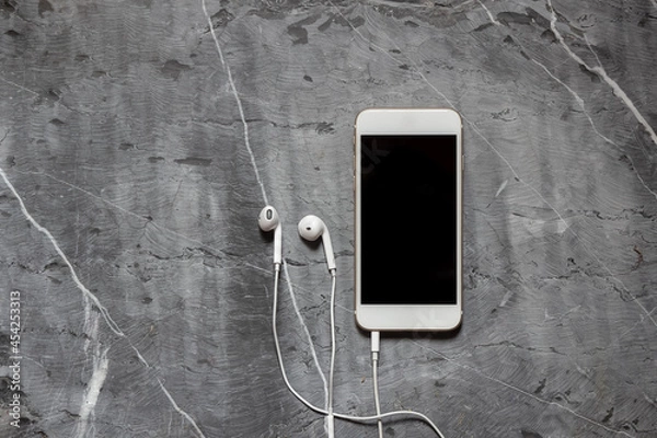 Obraz Smartphone with a blank screen