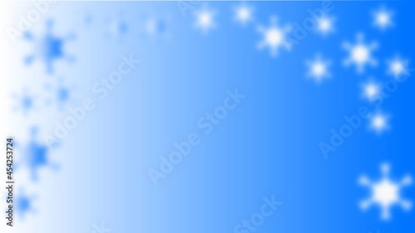 Obraz christmas background with snowflakes