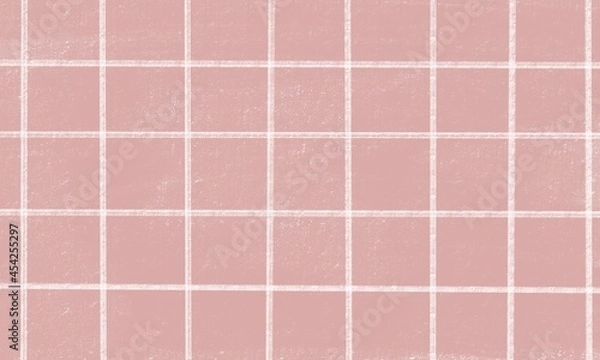 Obraz くすみカラー チェック 背景素材