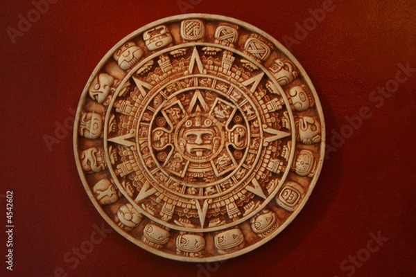 Obraz aztec calendar