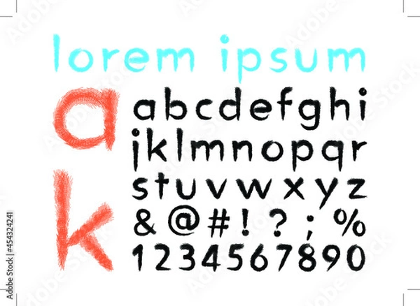 Obraz Painted letters