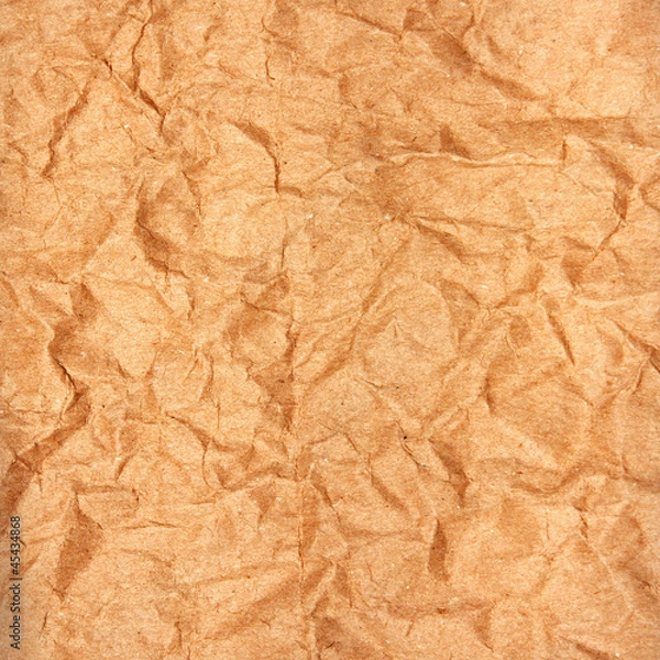 Fototapeta crumpled old paper