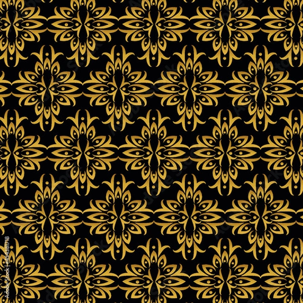 Fototapeta seamless pattern with elements