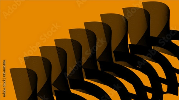 Obraz abstract orange background