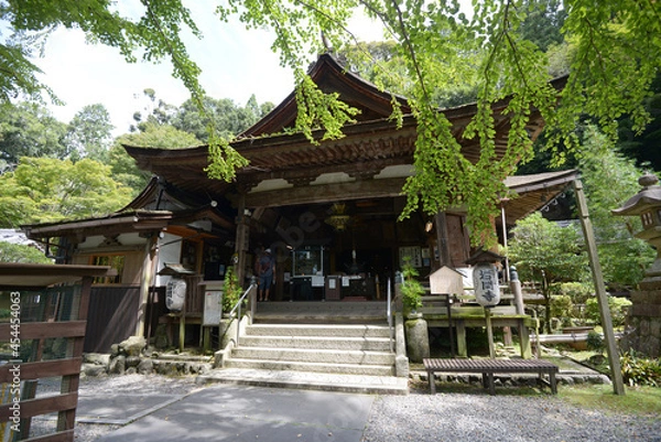 Fototapeta 岩間寺　本堂　滋賀県大津市