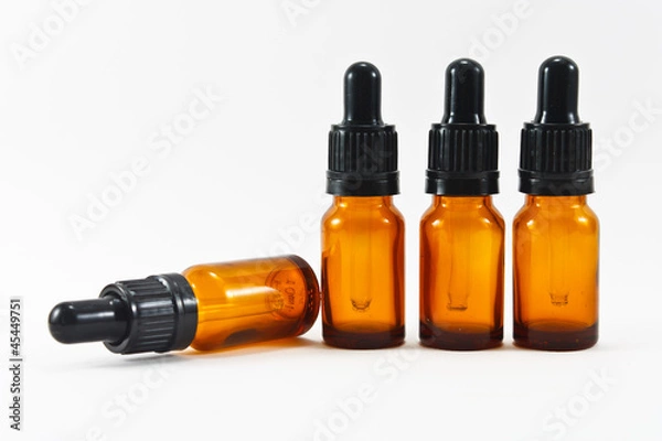 Obraz dropper on white background
