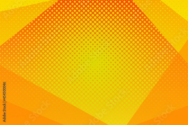 Fototapeta abstract orange background with triangles