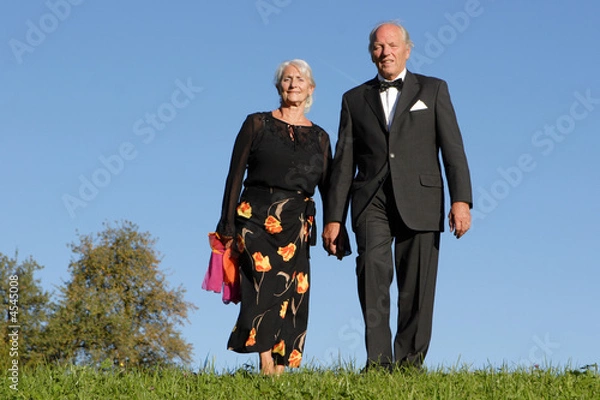 Obraz Paar geht Spazieren