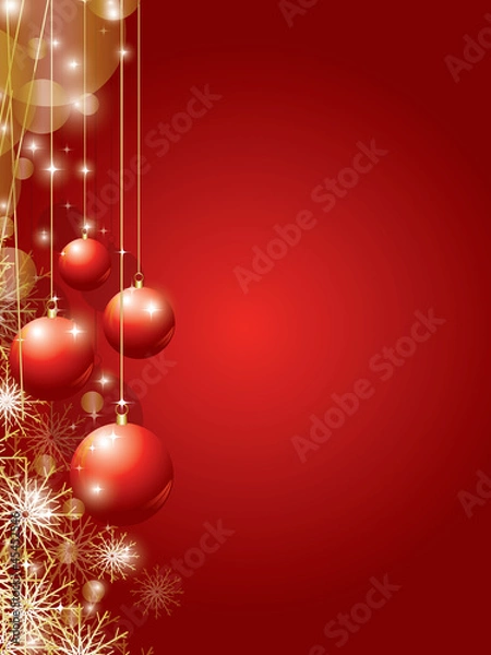 Obraz christmas background