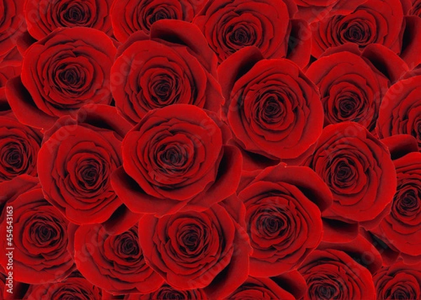 Fototapeta Bukiet róż