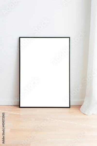 Obraz Modern neutral room with frame