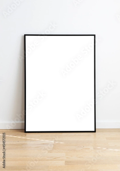 Obraz Rectangular mock up frame by white wall