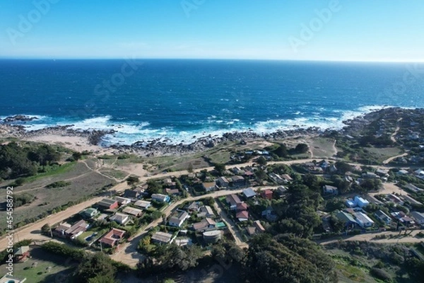 Obraz aerial view of beach