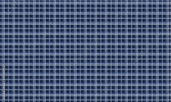 Fototapeta Denim colored plaid